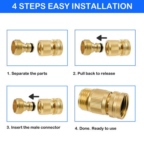 Hourleey no-leak seal demonstrates tight fit to prevent drips.