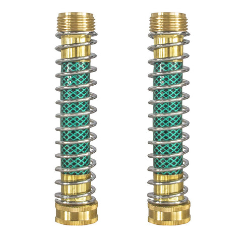 Guard fits standard hoses for reliable outdoor use.