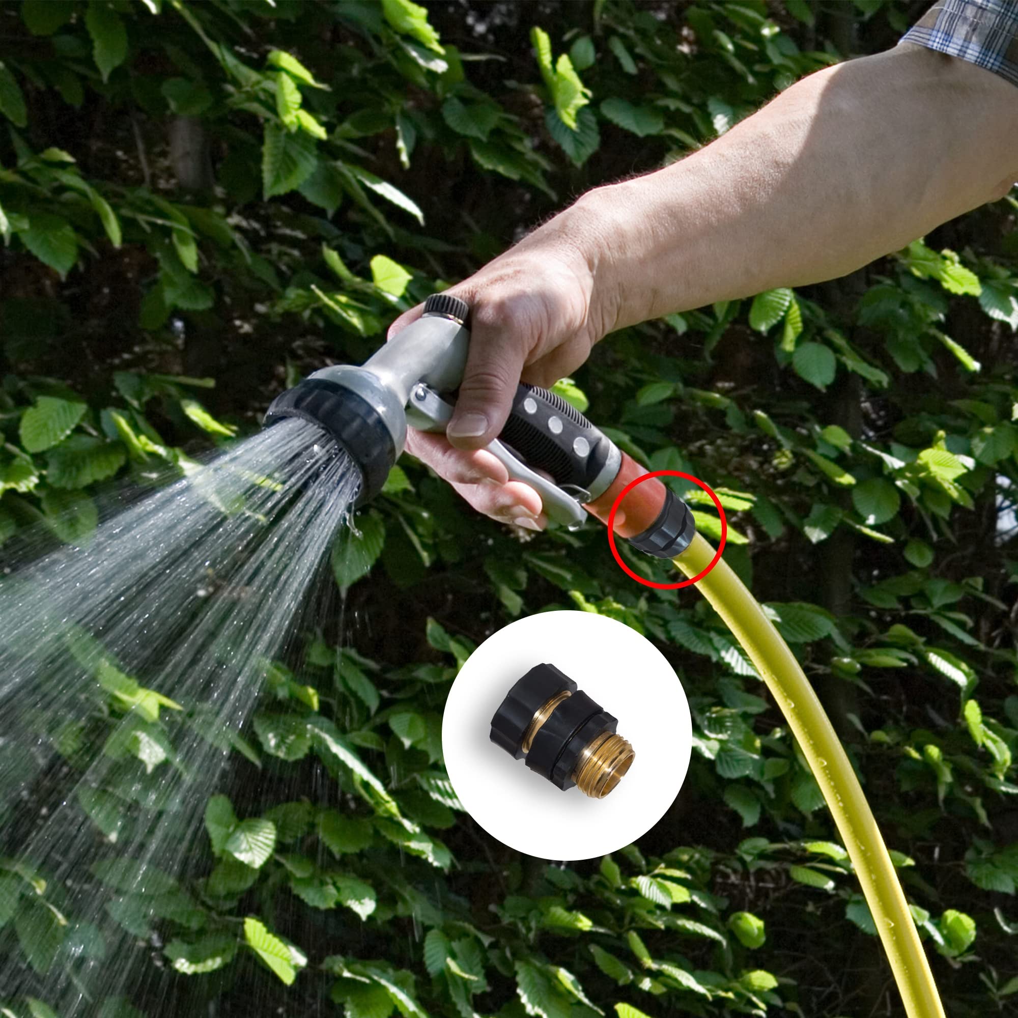 Hourleey rubber washers included for leak prevention