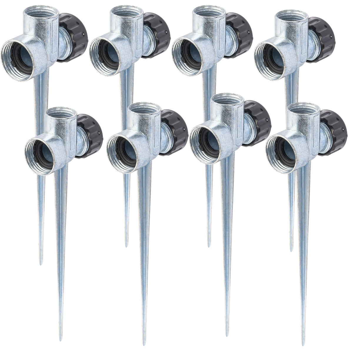 Hourleey sprinkler base 8-pack ready for efficient yard irrigation.