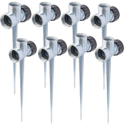 Hourleey sprinkler base 8-pack ready for efficient yard irrigation.