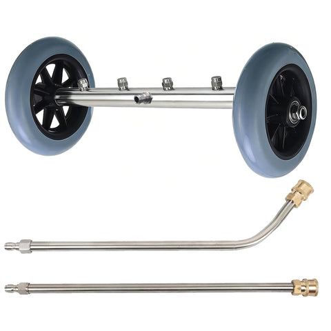 Hourleey undercarriage cleaner with 16-inch reach removes dirt and oil from vehicle undersides.