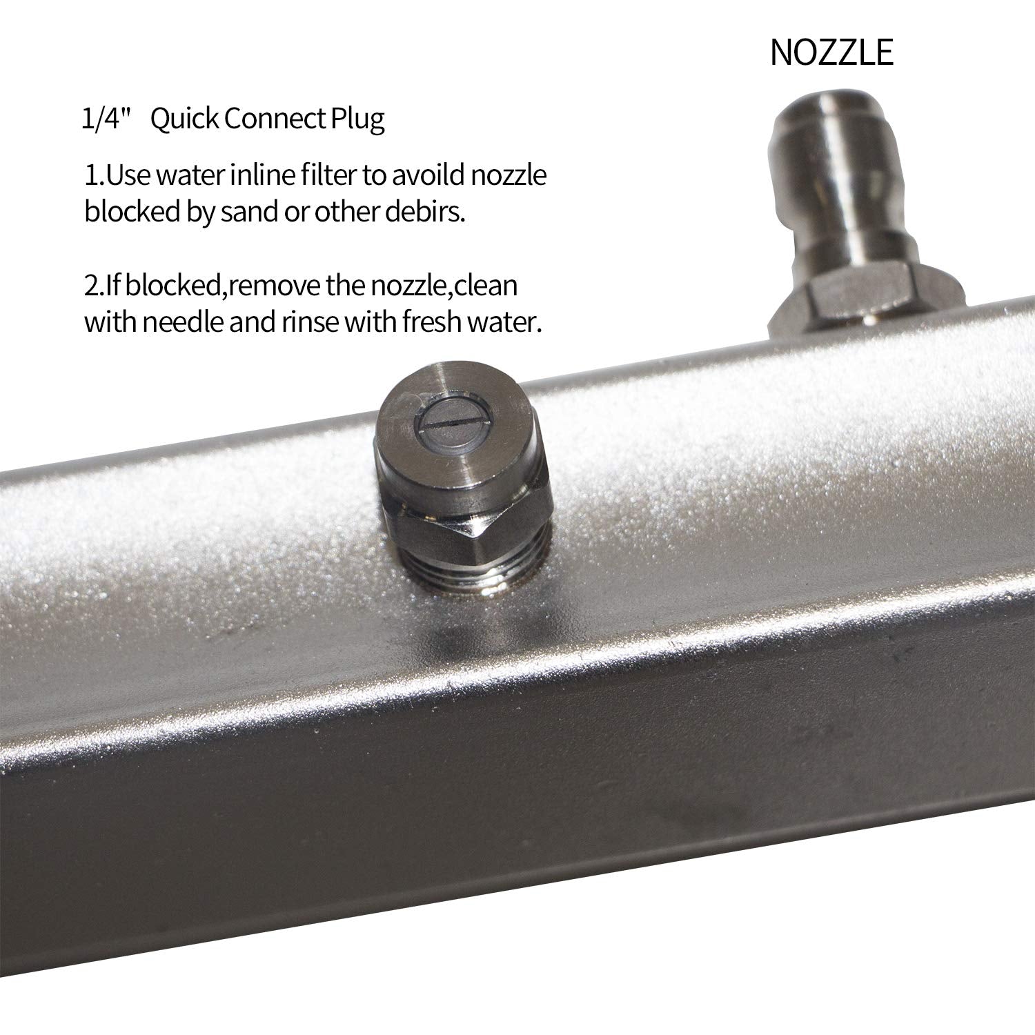 Hourleey undercarriage cleaner with 45-degree wand for hard-to-reach areas.