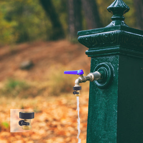 Hourleey valve assembly close-up showcases solid brass build and sturdy fittings.