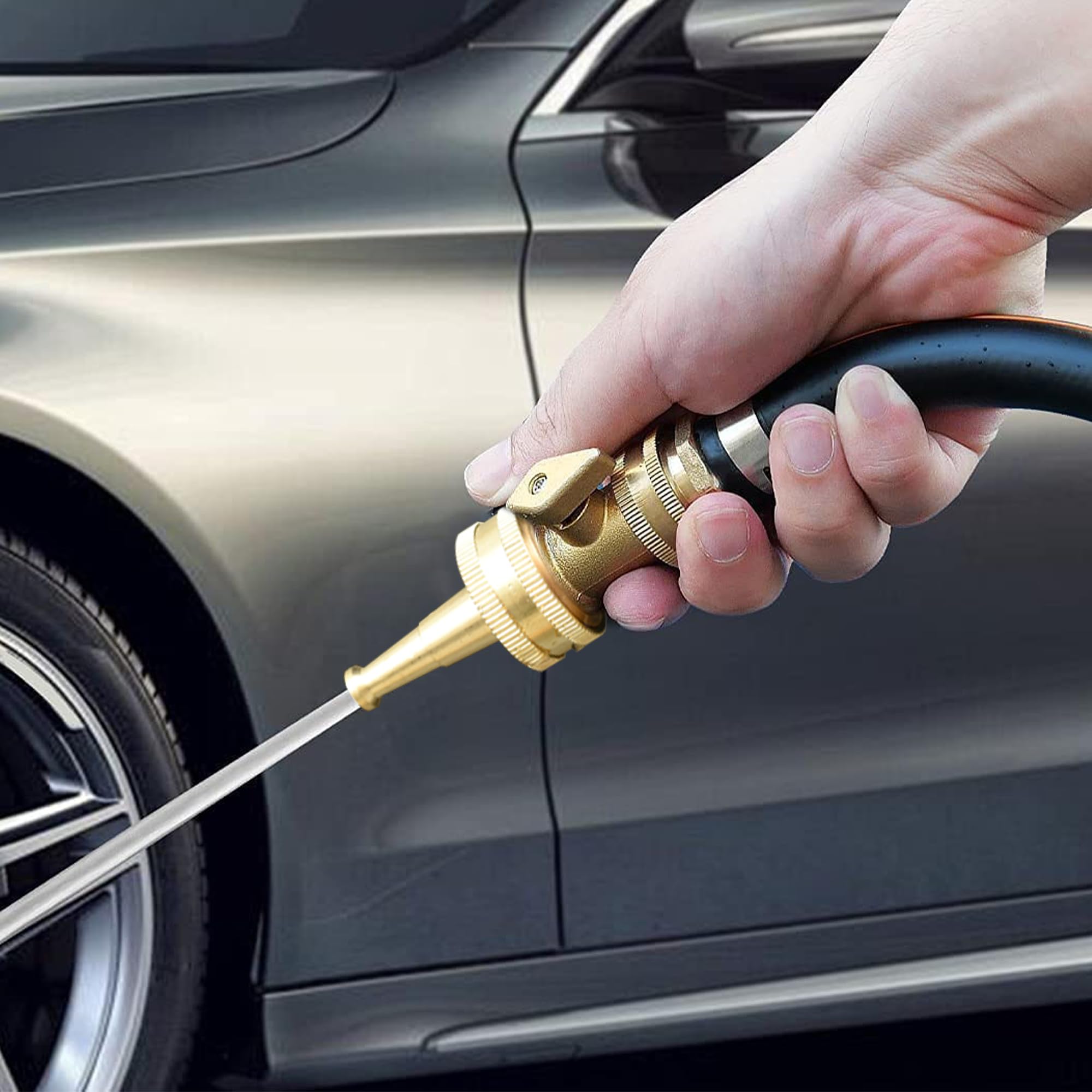 Two washers included for lasting leak resistance and easy maintenance