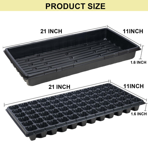 Hourleey wide-blade garden shovel supports digging and trenching for seedlings.