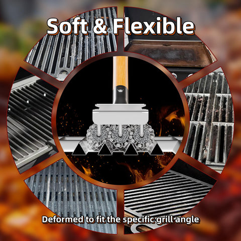 HOUSE AGAIN durable coils resist wear and prevent bristle shedding over time