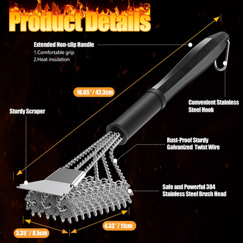 House Again rotating brush head demonstrates 360-degree cleaning coverage