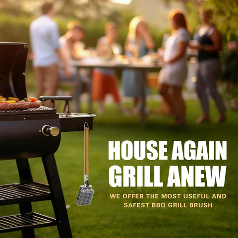 House Again universal grill saver offers durable cleaning without bristle loss