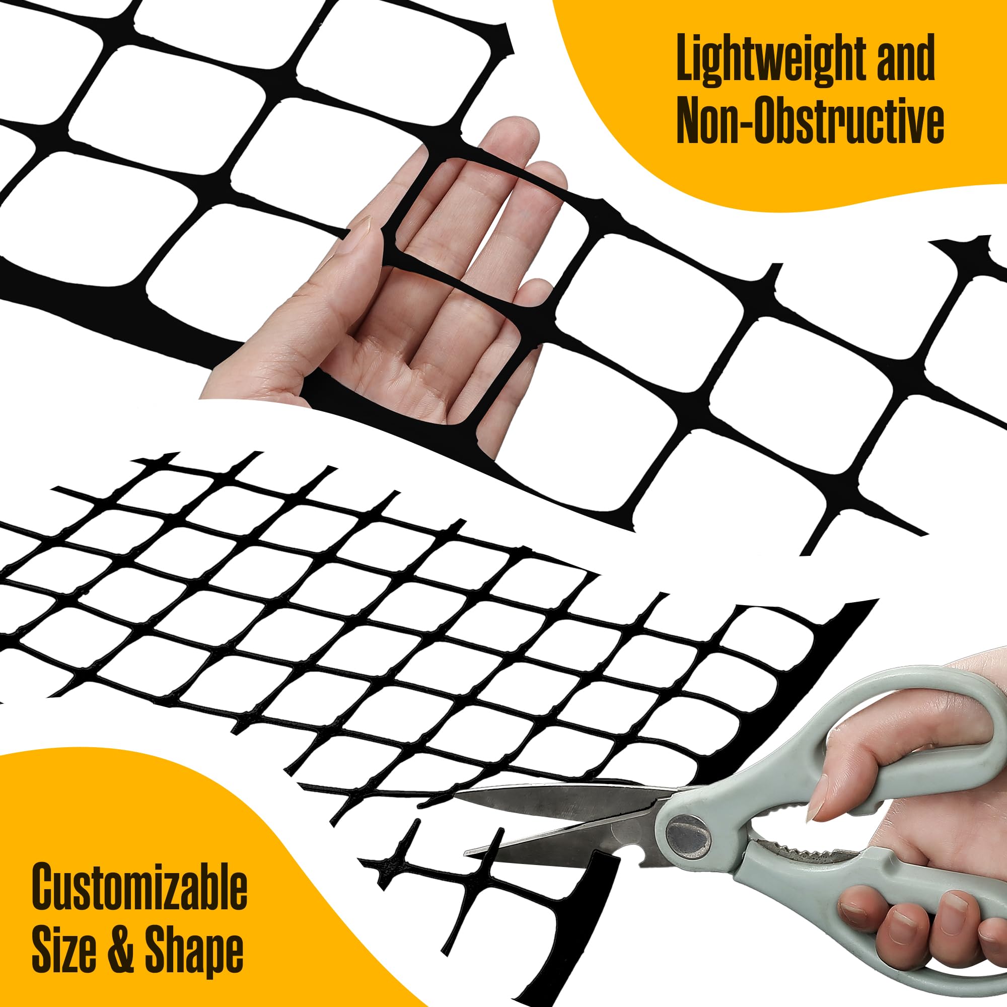 Houseables pest-control fence mesh helps keep pests out while protecting plants