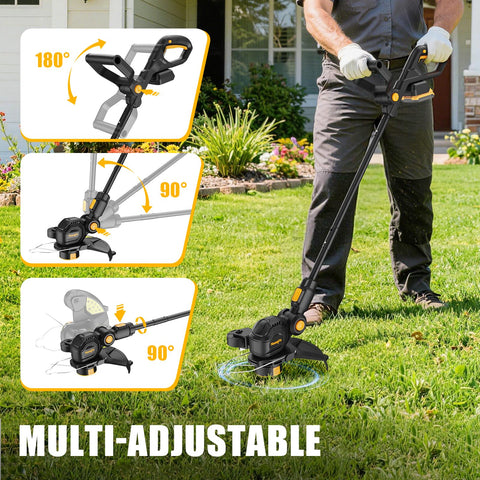 Houselife 180-degree adjustable handle for comfortable grip