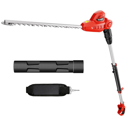 Houselife 20 inch cordless hedge trimmer blade close up for precise cuts
