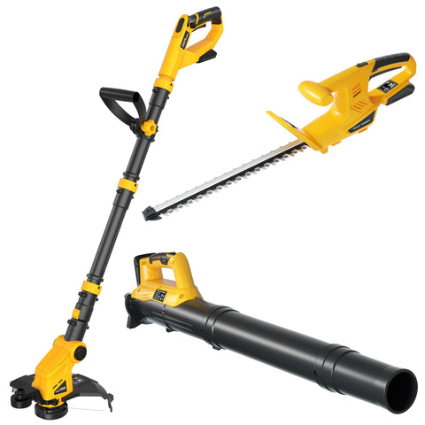 Houselife cordless 3in1 string trimmer for precise edging and trimming