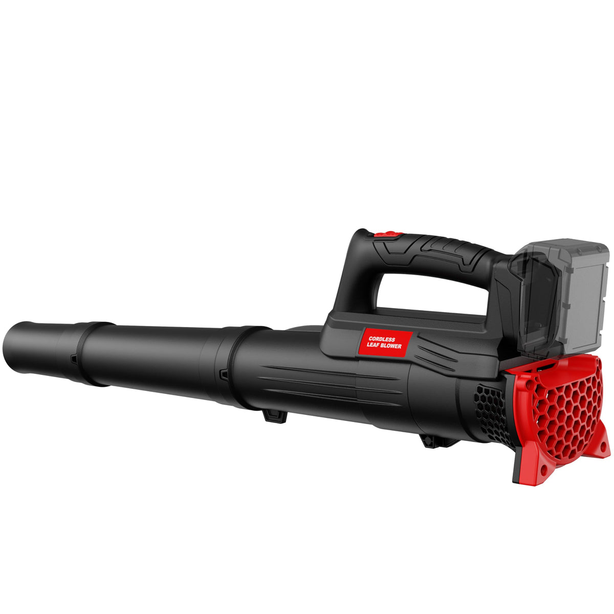 Houselife cordless blower shown with Milwaukee M18 compatibility for easy power