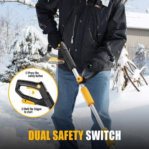 Houselife dual safety-switch design prevents accidental activation