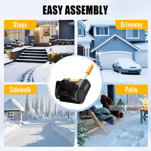 Houselife quick-setup shovel assembles in minutes for ready use