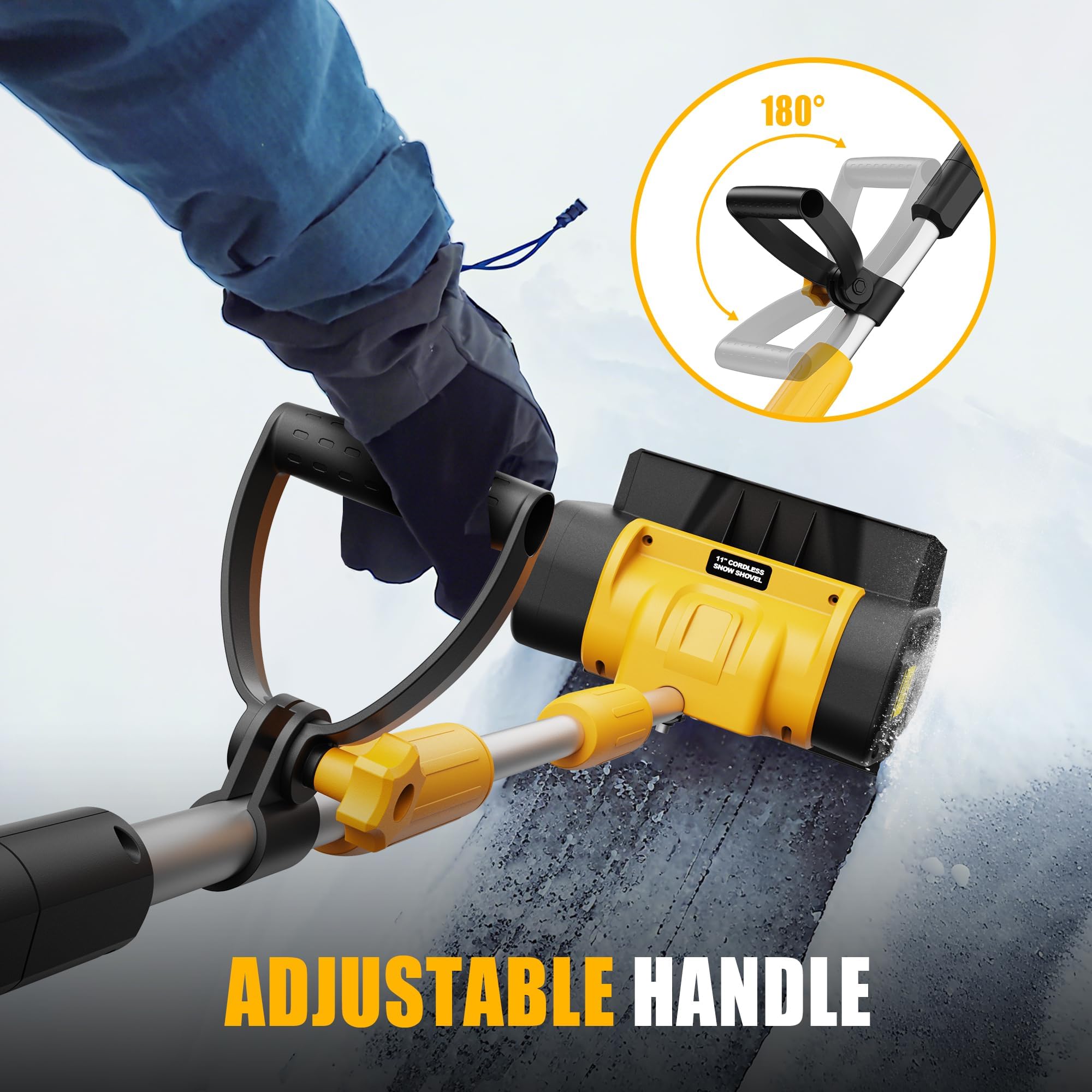 Houselife tool-only snow shovel works without a battery