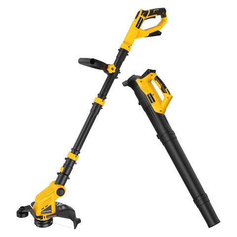 Houselife cordless weed eater 12-inch trimmer for precise edging.