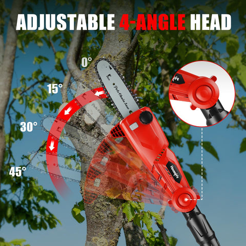 Houselife tool-free tensioning simplifies chain adjustments on the fly.