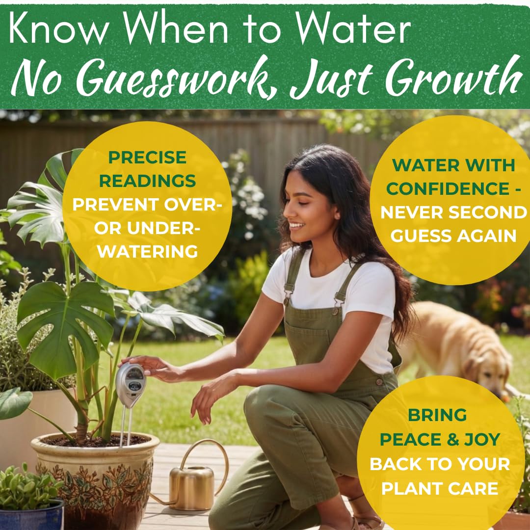 Houseplant Resource Center Health Meter is suitable for indoor and outdoor plants