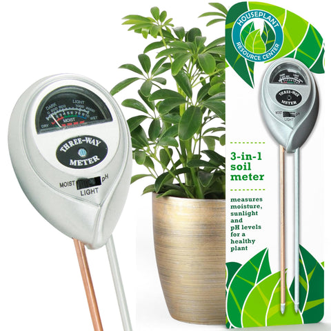 Houseplant Resource Center Health Meter detects soil moisture for precise watering