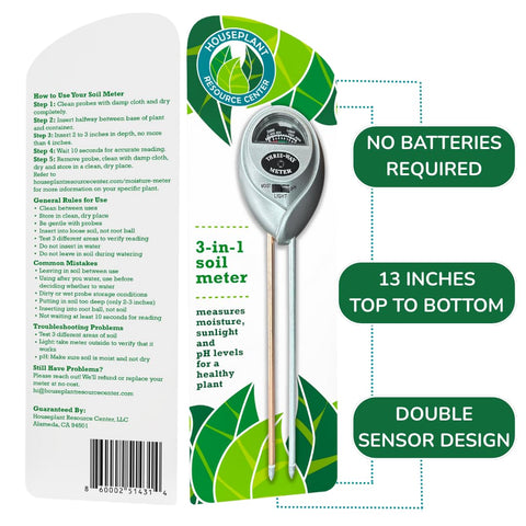 Houseplant Resource Center Health Meter examines root zone environment in potting mix
