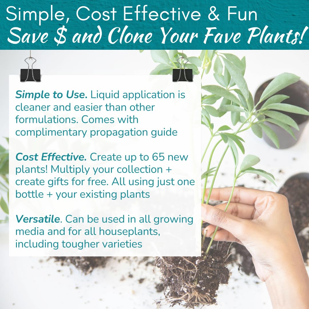 Houseplant Resource Center Prop Drops product guide PDF visible for helpful tips