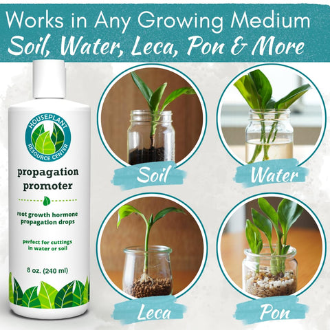 Houseplant Resource Center Prop Drops used in soil propagation supports healthier roots