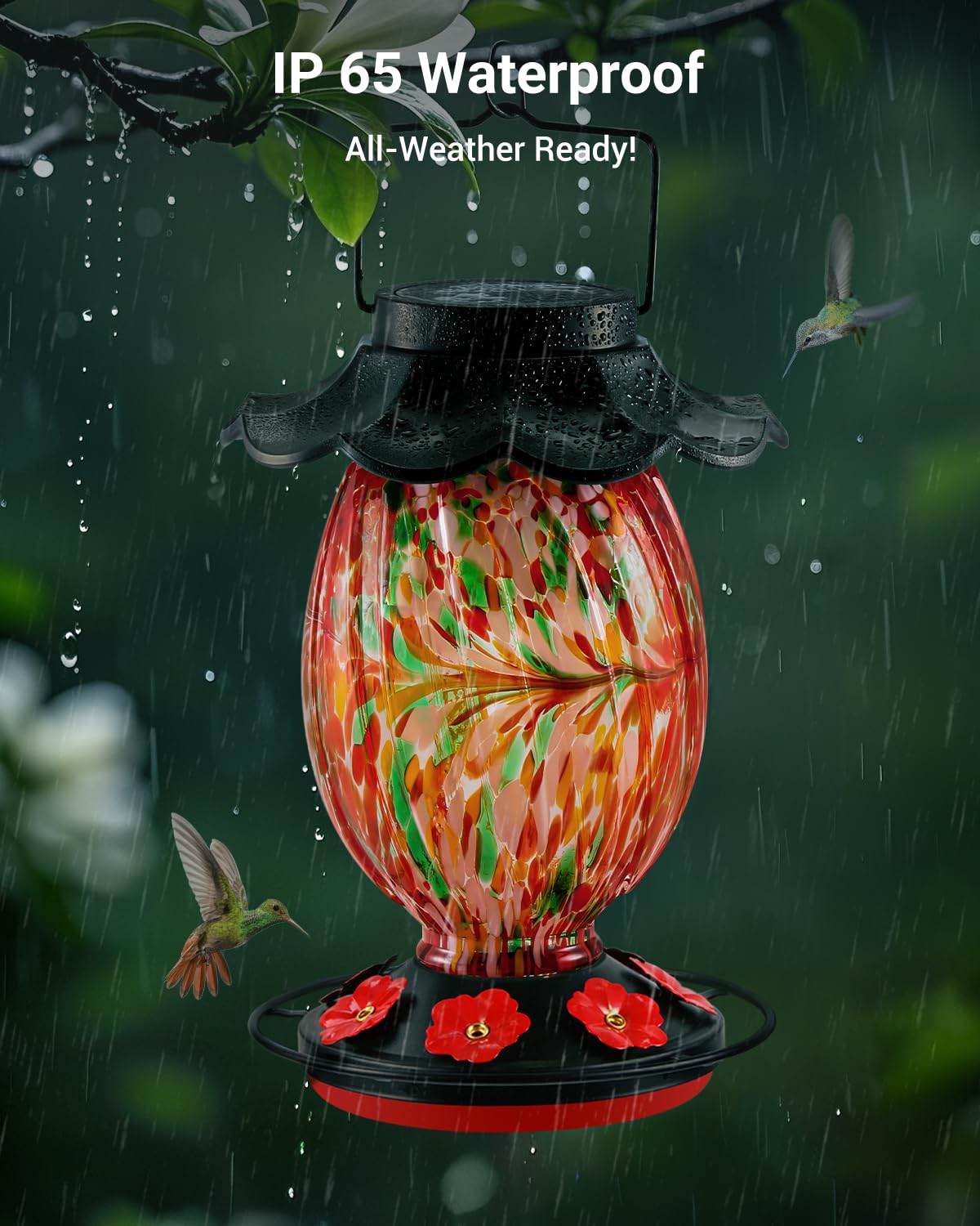 HouseSapp 49 oz capacity supports longer bird-watching sessions.