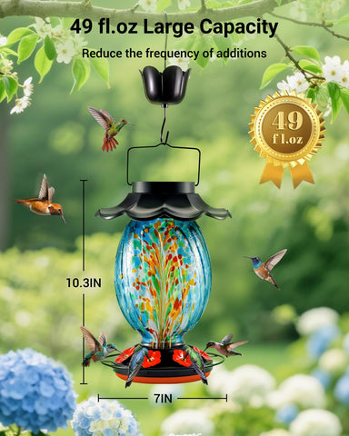 HouseSapp 360-degree perch invites multiple birds to perch and feed