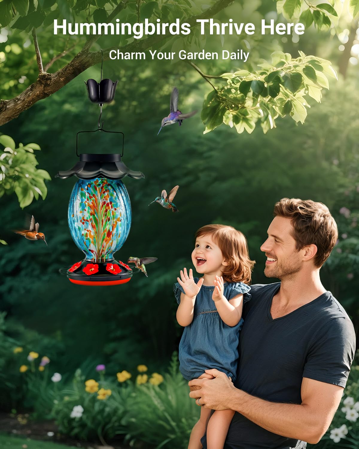 HouseSapp weather-resistant design protects nectar and components in sun, rain, or snow