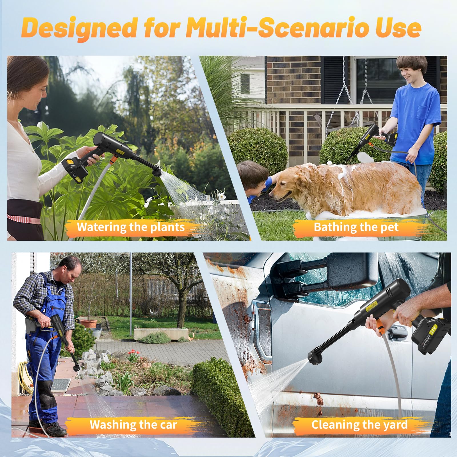 Housiwill included accessories show everything needed for setup.