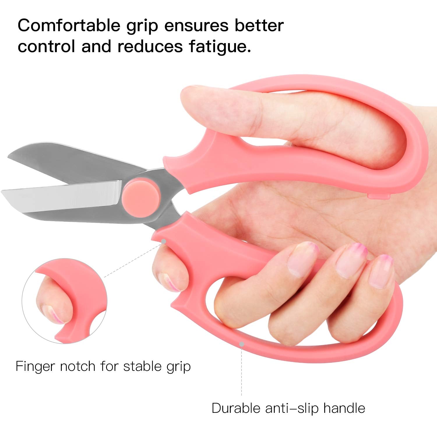 Housolution ambidextrous handle for comfortable use by both hands