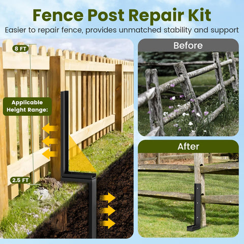 Housolution adjustable-angle bracket demonstrates versatile alignment for uneven soil conditions.