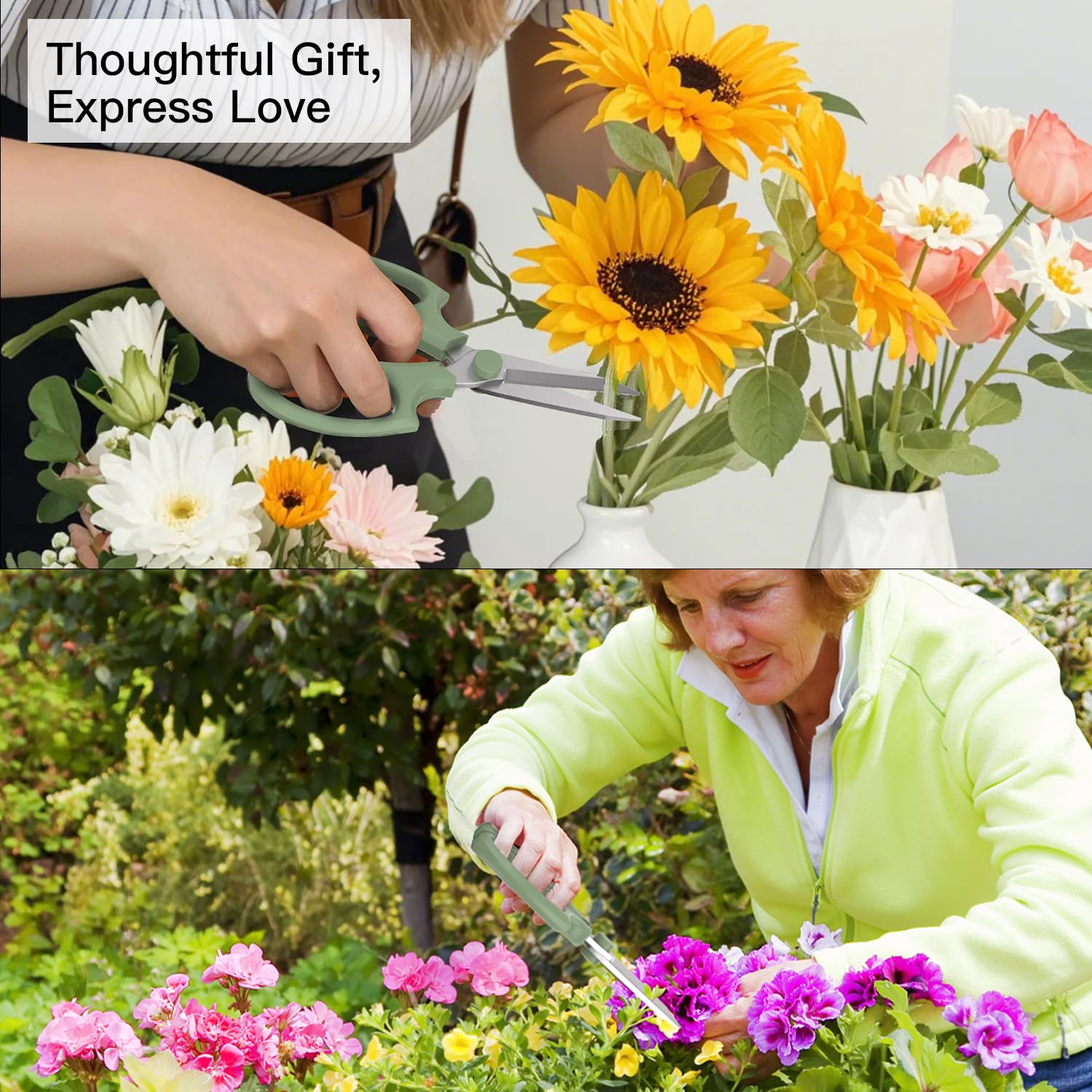 Housolution Flower Scissors easy maintenance steps for longevity