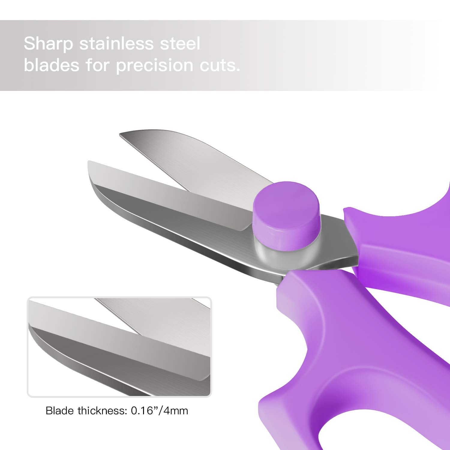 Housolution Flower Scissors 8mm pruning diameter ideal for flower arrangements and small stems.