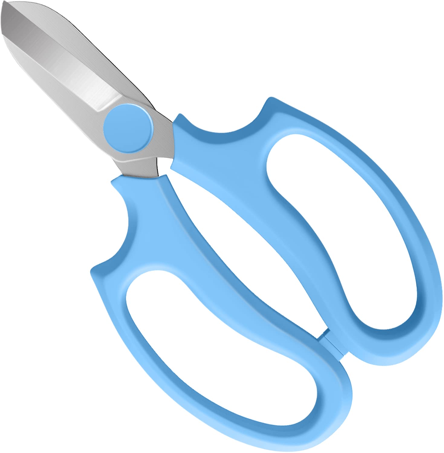 Housolution Flower Scissors SK5 steel blade for precise trimming in floral arrangements.
