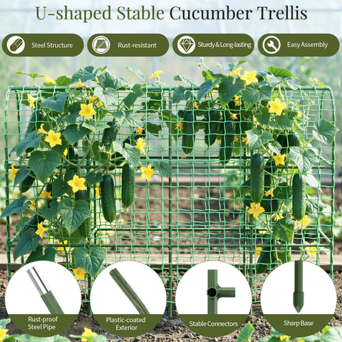 Housolution ground stakes reinforce stability against winds for reliable support