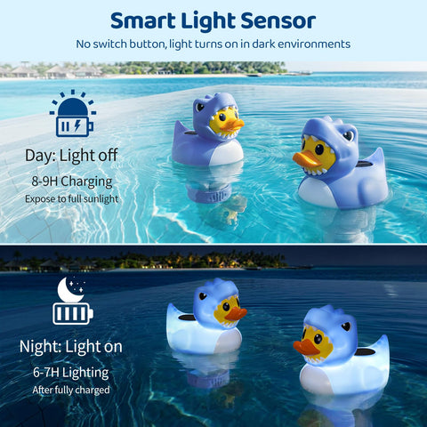 Housolution large-capacity floater holds four 3-inch tablets securely