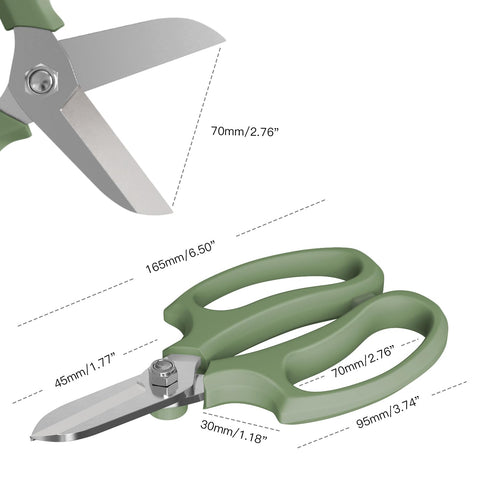 Housolution lightweight and compact pruner ideal for delicate tasks.