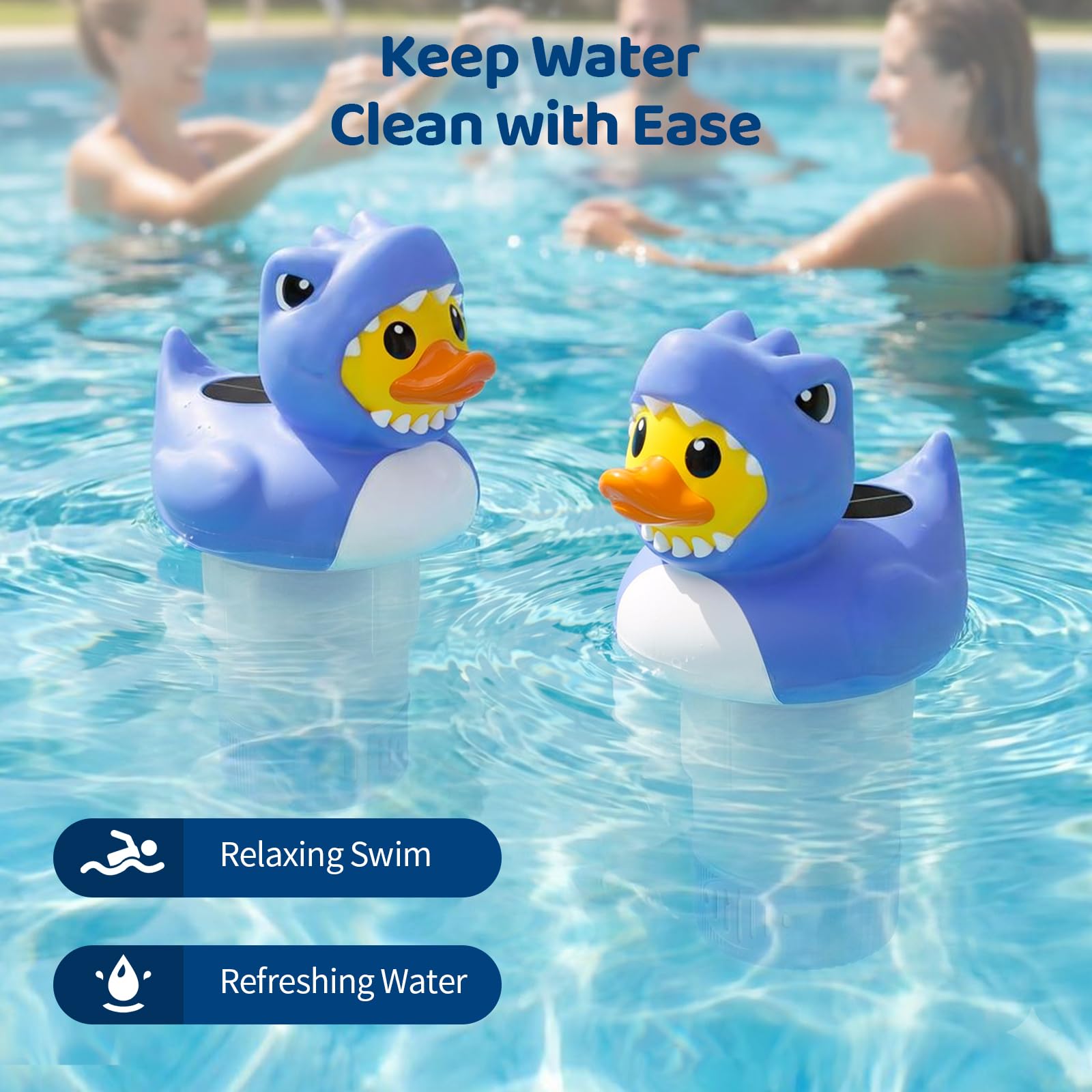 Housolution versatile float for pools, spas, and decorative settings