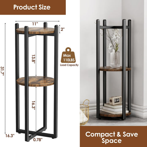 Housolution sturdy 110 lb capacity with floor-safe adjustable feet.