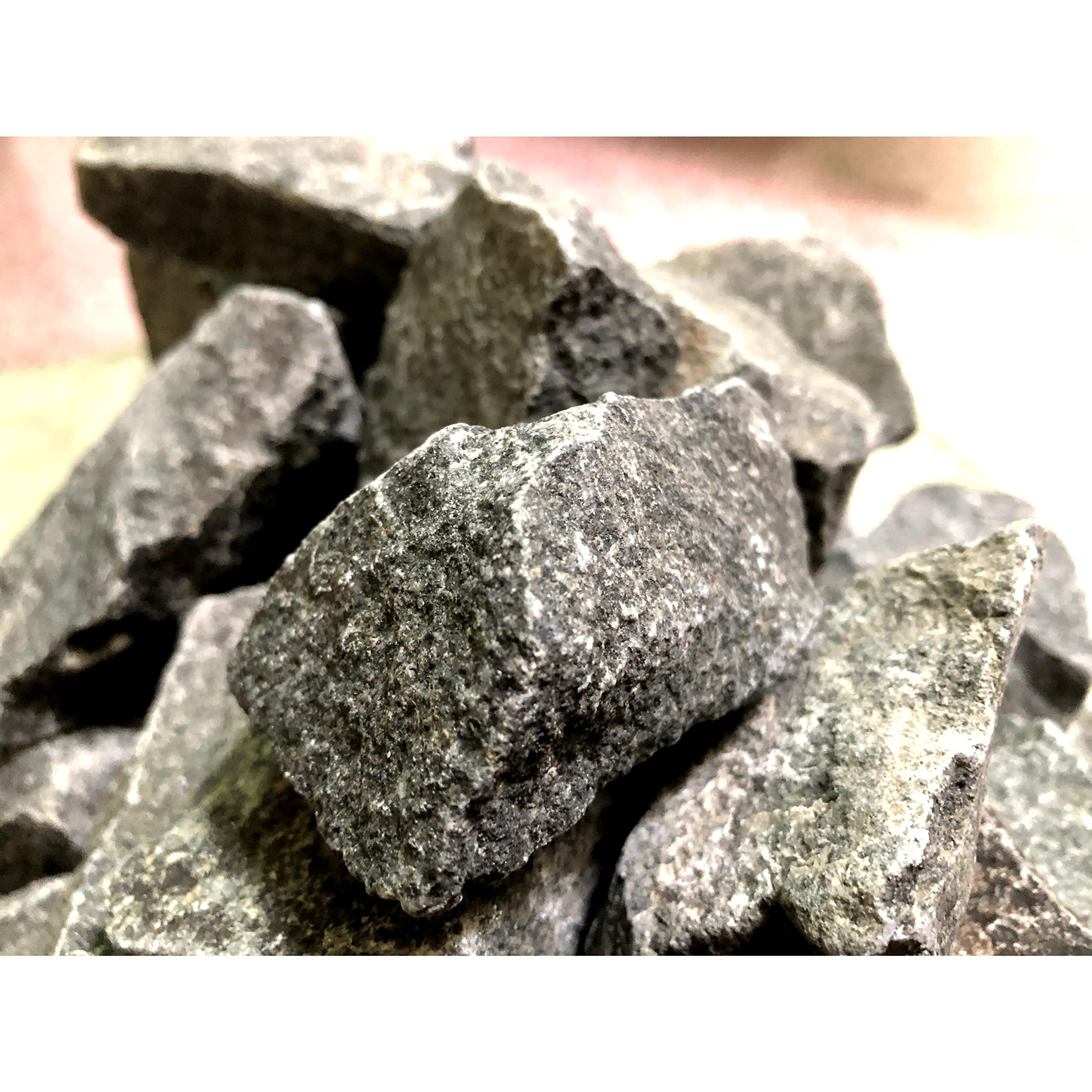 HOUSYLOVE 35lb box of lava stones provides a ready sauna refill