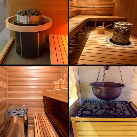 HOUSYLOVE rocks should be washed before first use to ensure clean steam