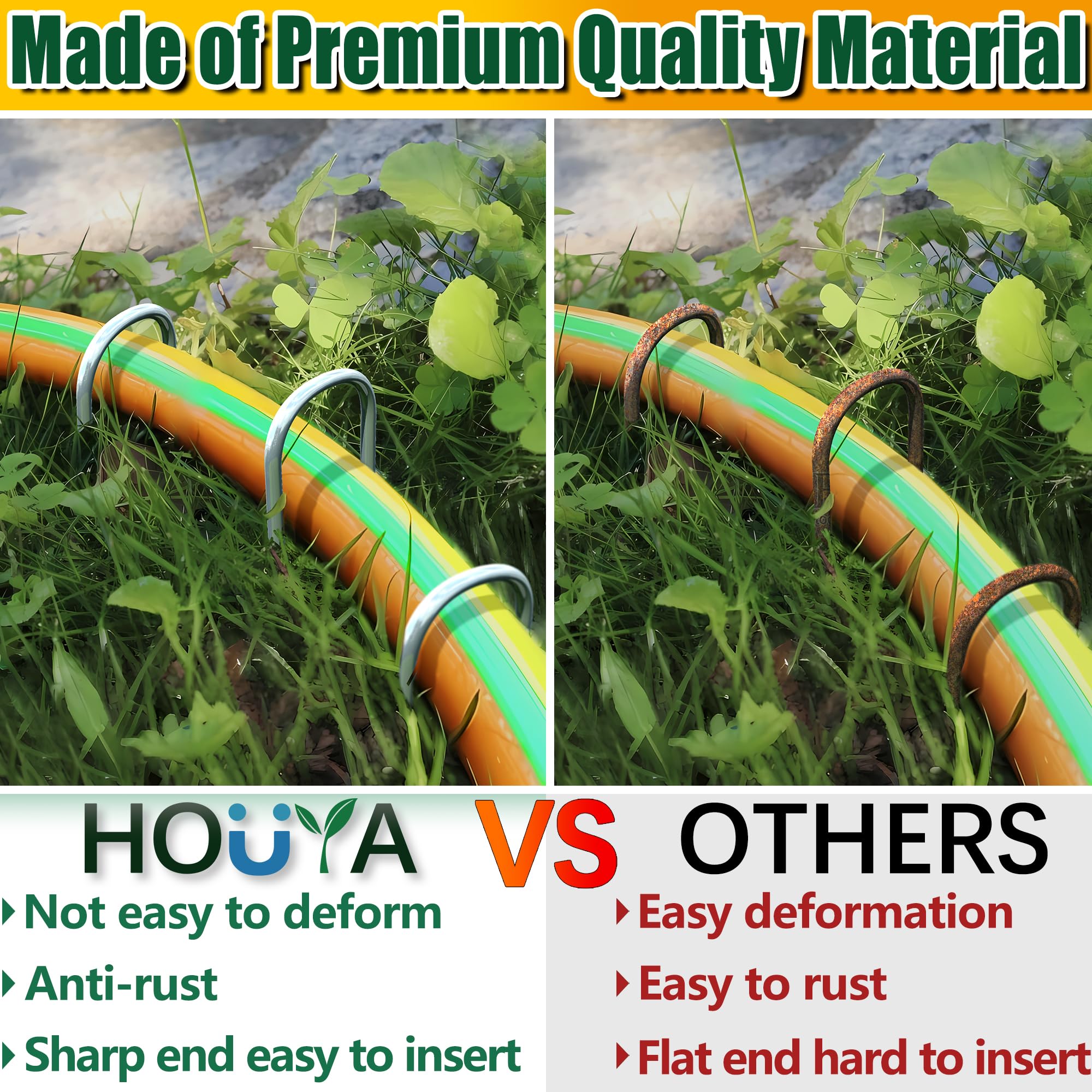 Houya 40 pack ships in recyclable box for storage and transport.