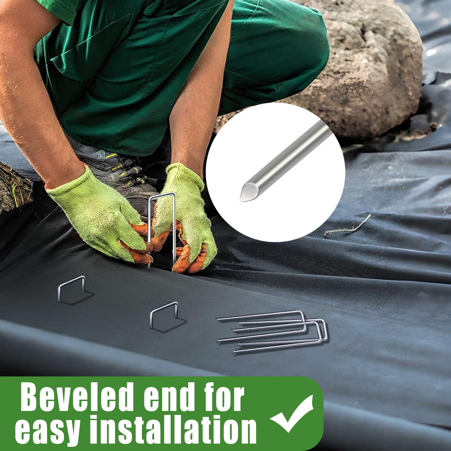 Houya 500-pack ensures ample supplies for large projects.