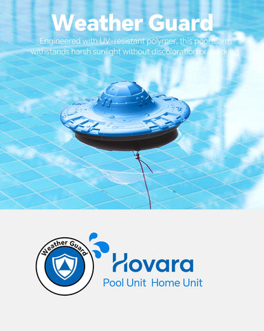 Hovara alarm covers pools up to 20x40 feet