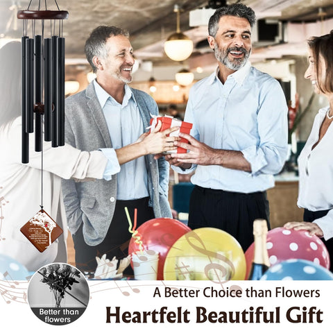 Howarmer 36-inch chimes offer tuneable tones via central string for varied moods.