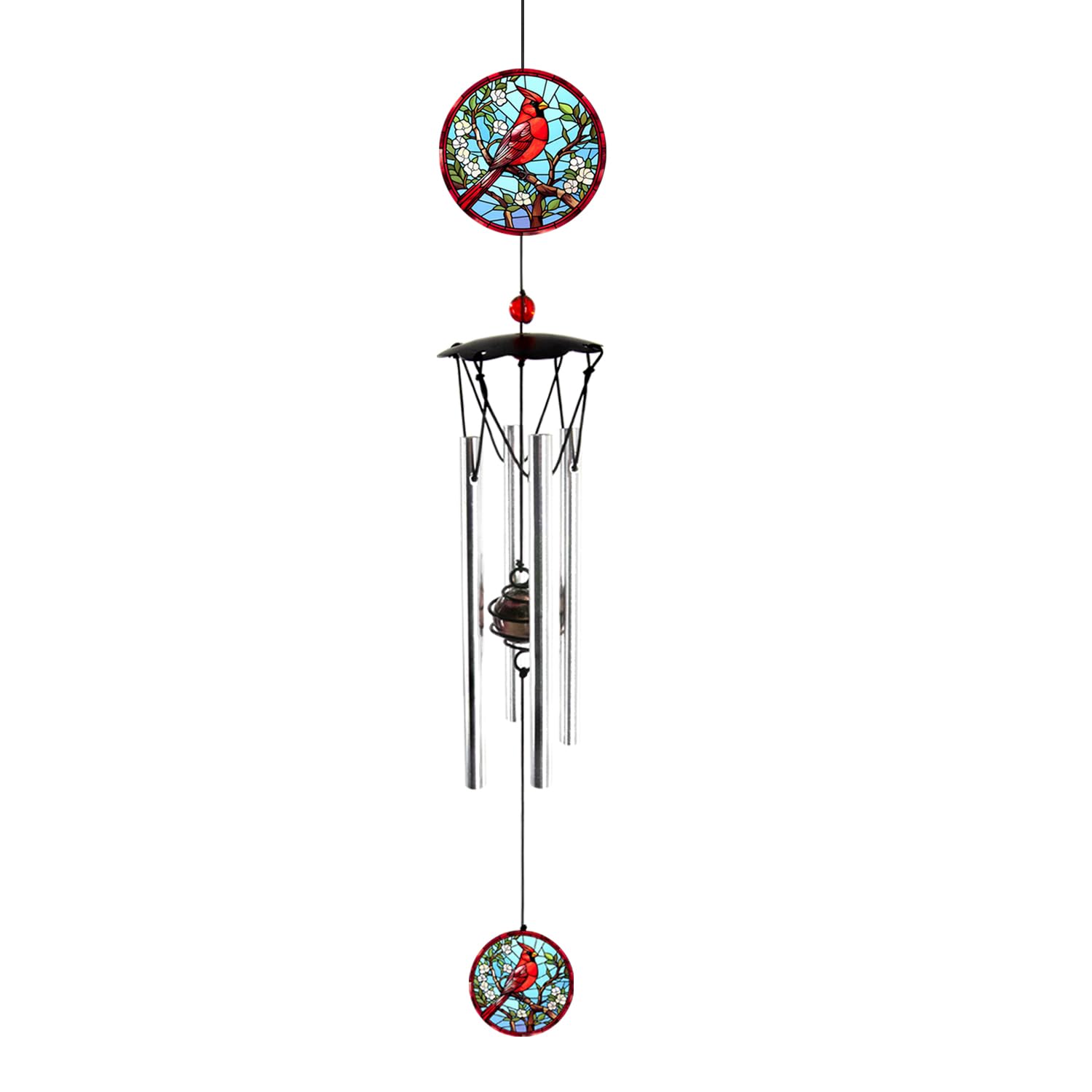 Howarmer 24in cardinal wind chimes make a thoughtful gift for moms.