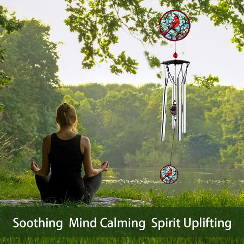 Howarmer nylon rope wind chimes stay sturdy for patio or garden use.